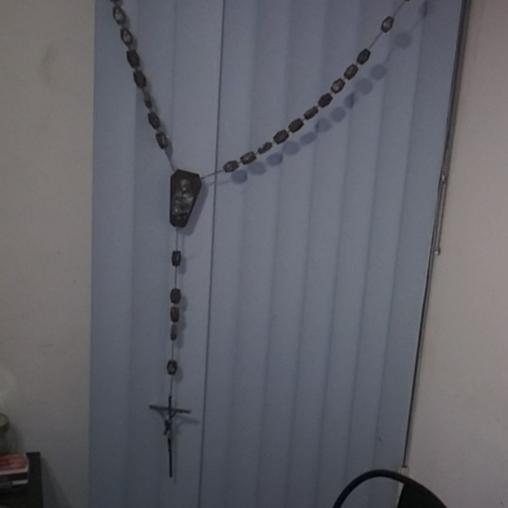 Huge antique giant rosary from Jerusalem "blessed"